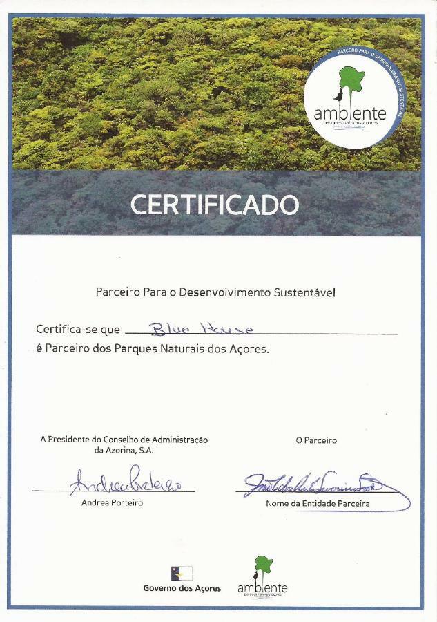 Casa Azul Villa Urzelina Kültér fotó